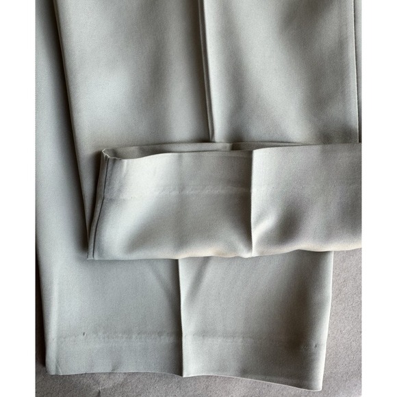 Jos A Bank Leadbetter Golf Pants Flat Front 36 X 29 Champagne Khaki Polyester - Picture 5 of 6